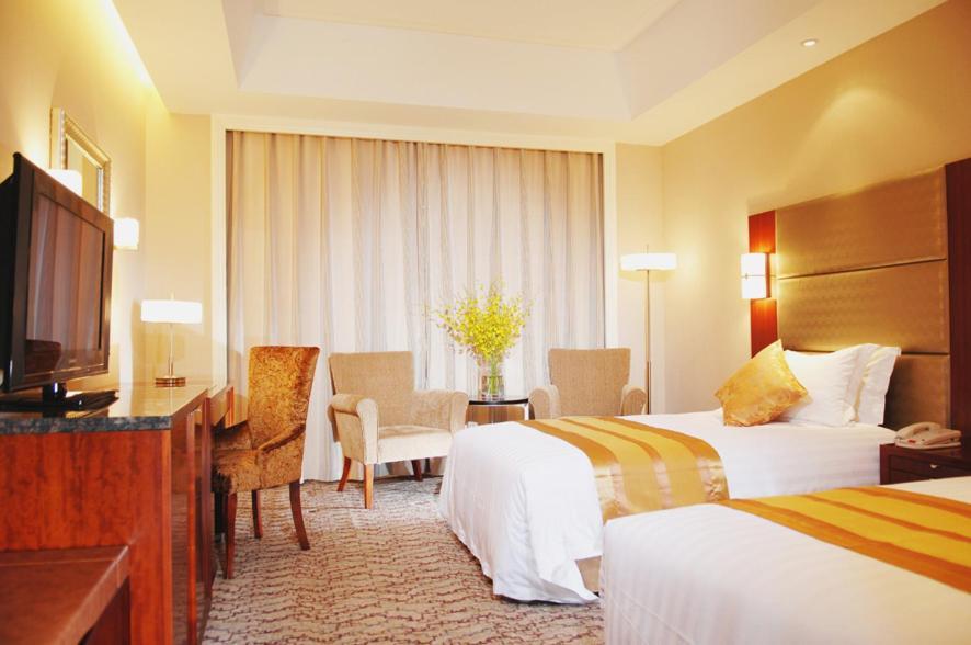 Hna Grand Hotel Shijingshan Peking  Kamer foto
